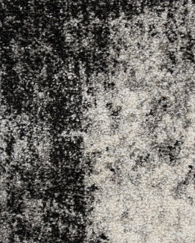 Floor Rug - Quinn Ivory/Black (160 x 230cm) - OLLO