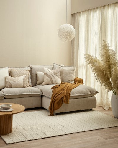 Floor Rug - Pinto Ivory (160 x 230cm) - OLLO