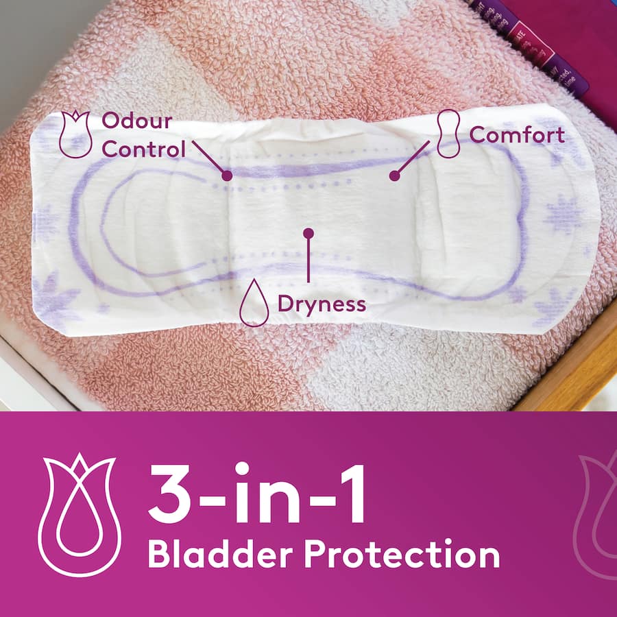 Poise Womens Continence Pads Extra 12pack