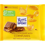 Ritter Sport Chocolate Cornflake Milk Choc Block 100g