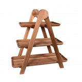 Peer Sorensen 3 Tiered Serving Ladder | Acacia Wood