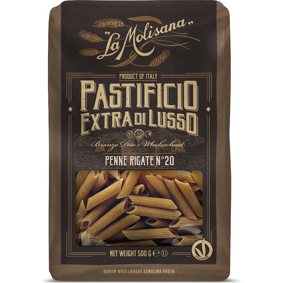 La Molisana Pasta Wholewheat Penne 500g
