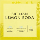 Fever Tree Soda Sicilian Lemon 250ml cans 4pack
