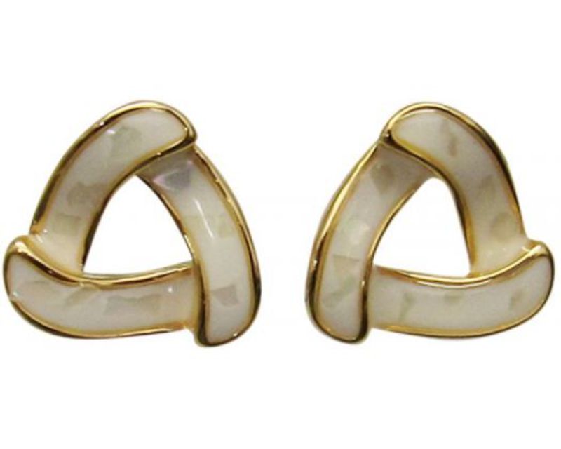 Jax Trinity Pearl Cream Earrings featuring lustrous pearls and sparkling diamantes for a chic, elegant look.
