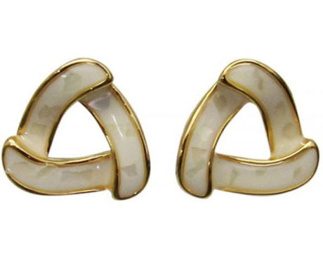 Jax Trinity Pearl Cream Earrings featuring lustrous pearls and sparkling diamantes for a chic, elegant look.