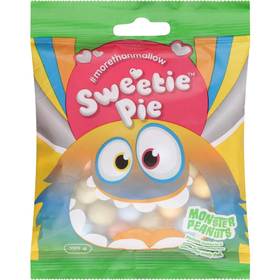 Sweetie Pie Sweets Monster Peanuts 100g