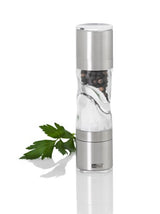 Duomill Pure Pepper + Salt Double Mill - AdHoc 15cm (S/Steel)