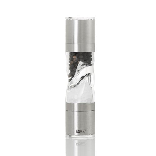 Duomill Pure Pepper + Salt Double Mill - AdHoc 15cm (S/Steel)