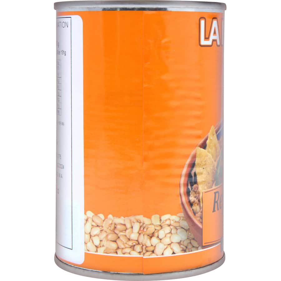 La Morena Refried Bayo Beans  Tin 440g