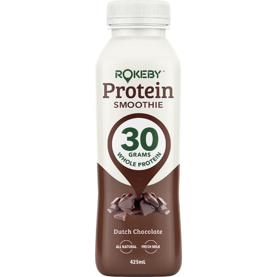 Rokeby Protein Protein Smoothie Dutch Chocolate 425mL