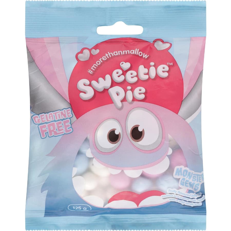 Sweetie Pie Sweets Monster Gems 125g