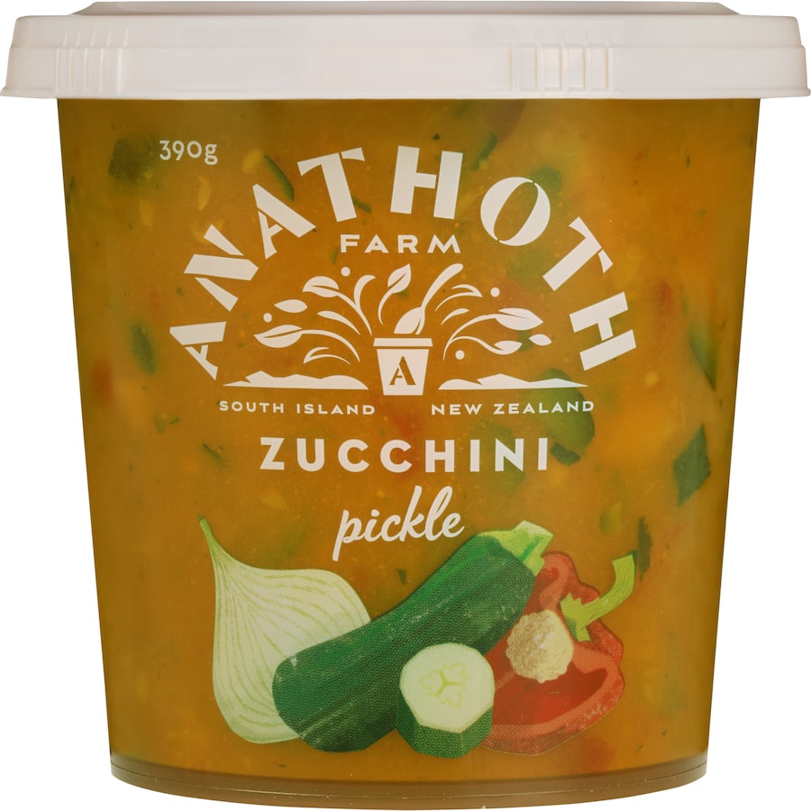 Anathoth Farm Pickle Zucchini 390g