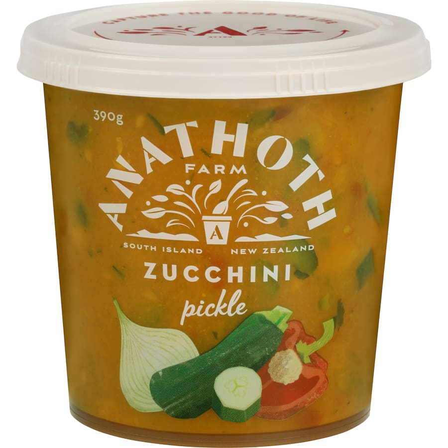 Anathoth Farm Pickle Zucchini 390g