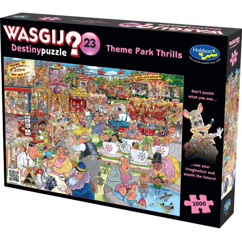 Holdson Puzzle - Wasgij Destiny 23 - 1000pc (Theme Park Thrills)