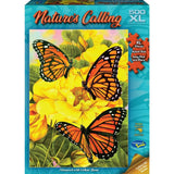 Holdson Puzzle - Nature's Calling, 500XL pc (Monarch with Yellow Rose)