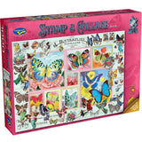 Holdson Puzzle - Stamp & Collage, 1000pc (Butterflies)