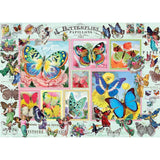 Holdson Puzzle - Stamp & Collage, 1000pc (Butterflies)