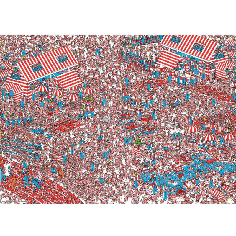 Holdson Puzzle - Where's Wally, 500XL pc (Land of Woofs)