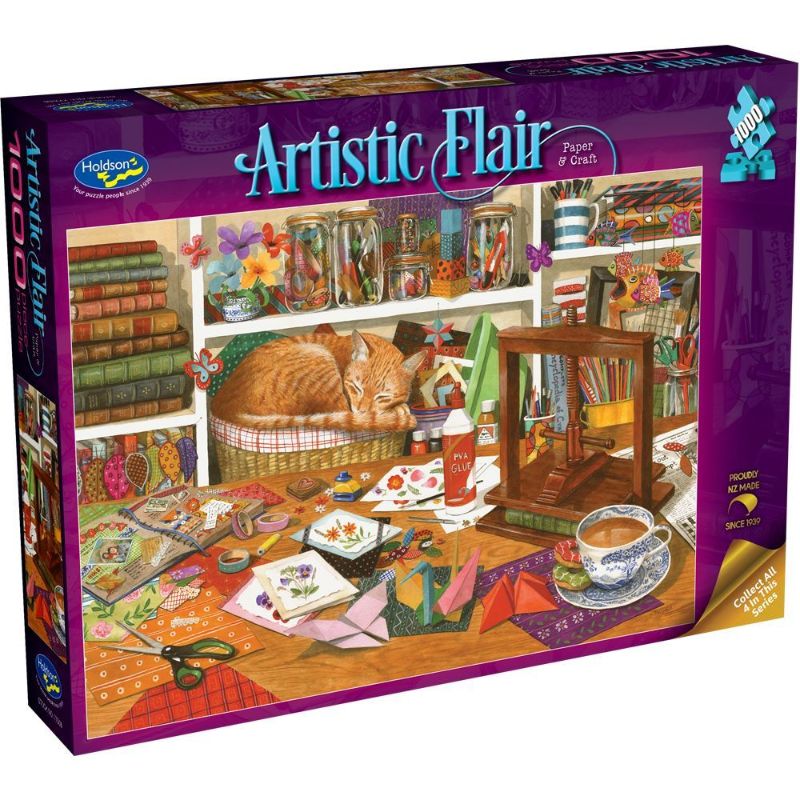 Holdson Puzzle - Artistic Flair, 1000pc (Paper & Craft)