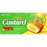 Lotte Cream Cake Custard 6 pack 144g