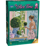 Holdson - In Her Time - 500 Piece Puzzle - In The Winter Garden