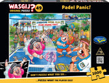 Holdson - Wasgij? - Original - #49 - Padel Panic! 1000 Piece - Jigsaw Puzzle
