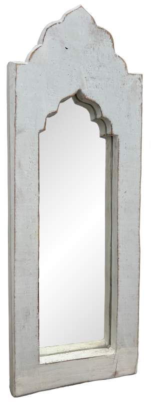 Mirror - Florence White Small (45 x 17cm)