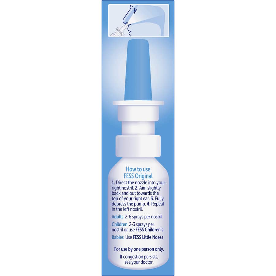 Fess Saline Nasal Spray  30mL