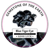 Tumbled stone - Blue Tiger Eye (0.5Kg Box)