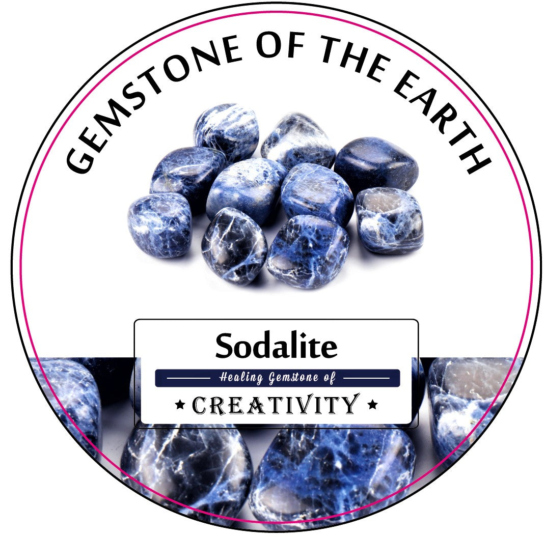 Tumbled stone – Sodalite 0.5Kg Box