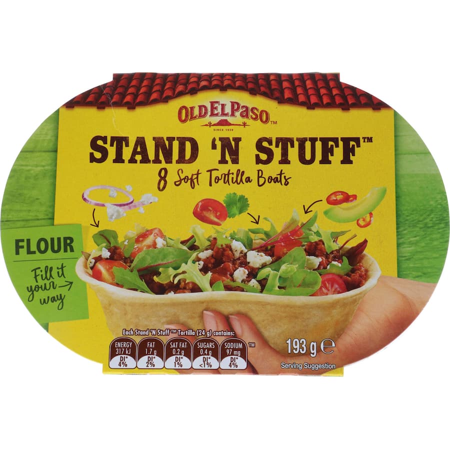 Old El Paso Tortilla Boats  8pack