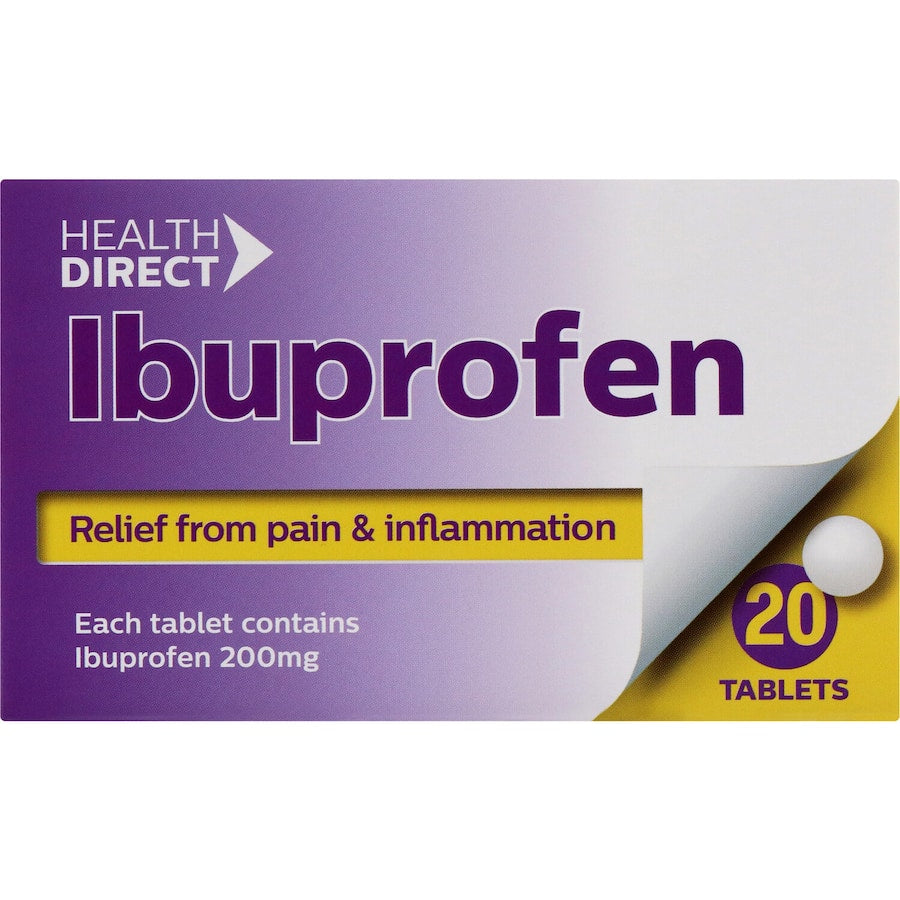 Health Direct Ibuprofen  Tablet 20pack