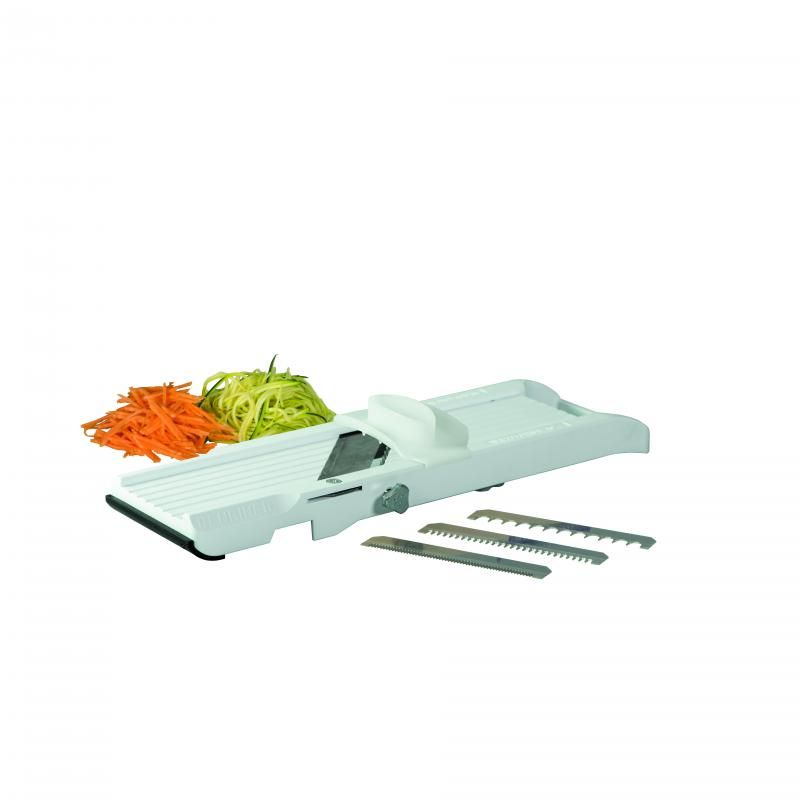 Benriner Vegetable Slicer 64mm White New Interchangeable Blades