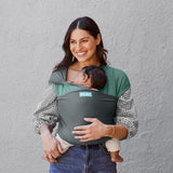 Moby Reversible Wrap - Jade/Grey - Moby