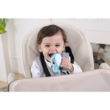 Nora Narwhal Silicone Teether - Light Blue - Smily Mia