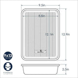 Nordic Ware Prism Rectangular Baking Pan | 9"x13"