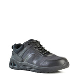 Lace Up Safety Jogger Shoe - Charger Black (Size 4)