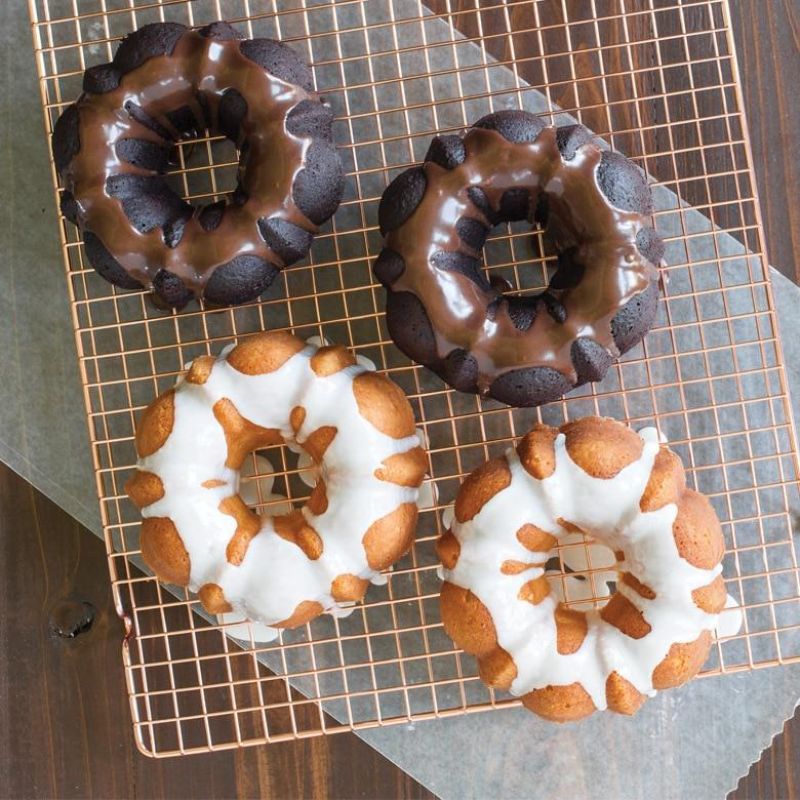 Nordic Ware 3 Cup Bundt Pan | Small | Red