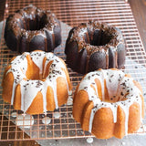 Nordic Ware 3 Cup Bundt Pan | Small | Red