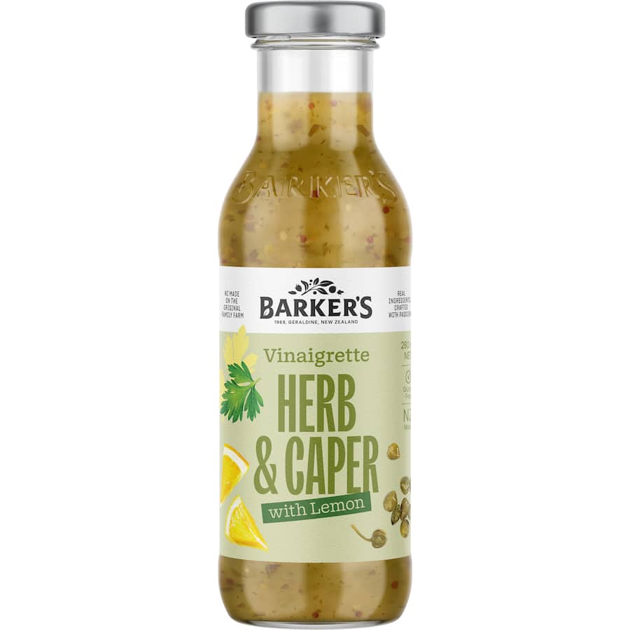 Barkers Mustard & Herb Dressing  280mL