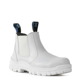 Safety Boot Bata Hercules - White Rambler Slip On  (Size: 11)
