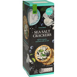 Woolworths Crackers Sea Salt 185g