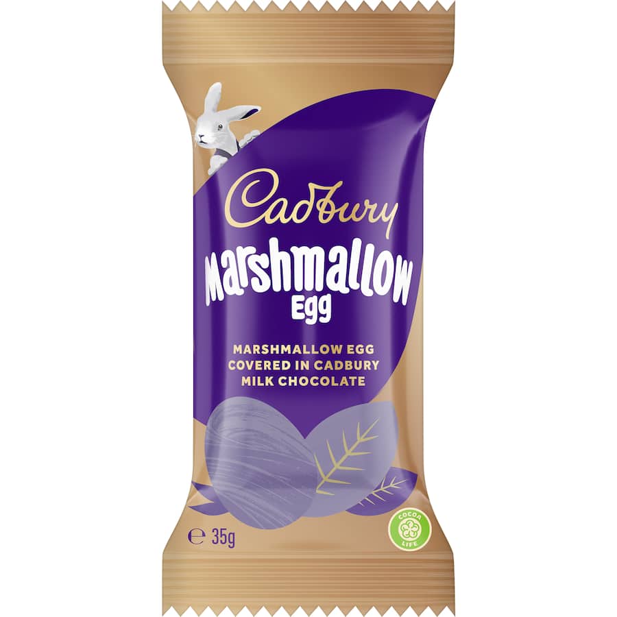 Cadbury Marshmallow Egg Milk Chocolate Each 35g