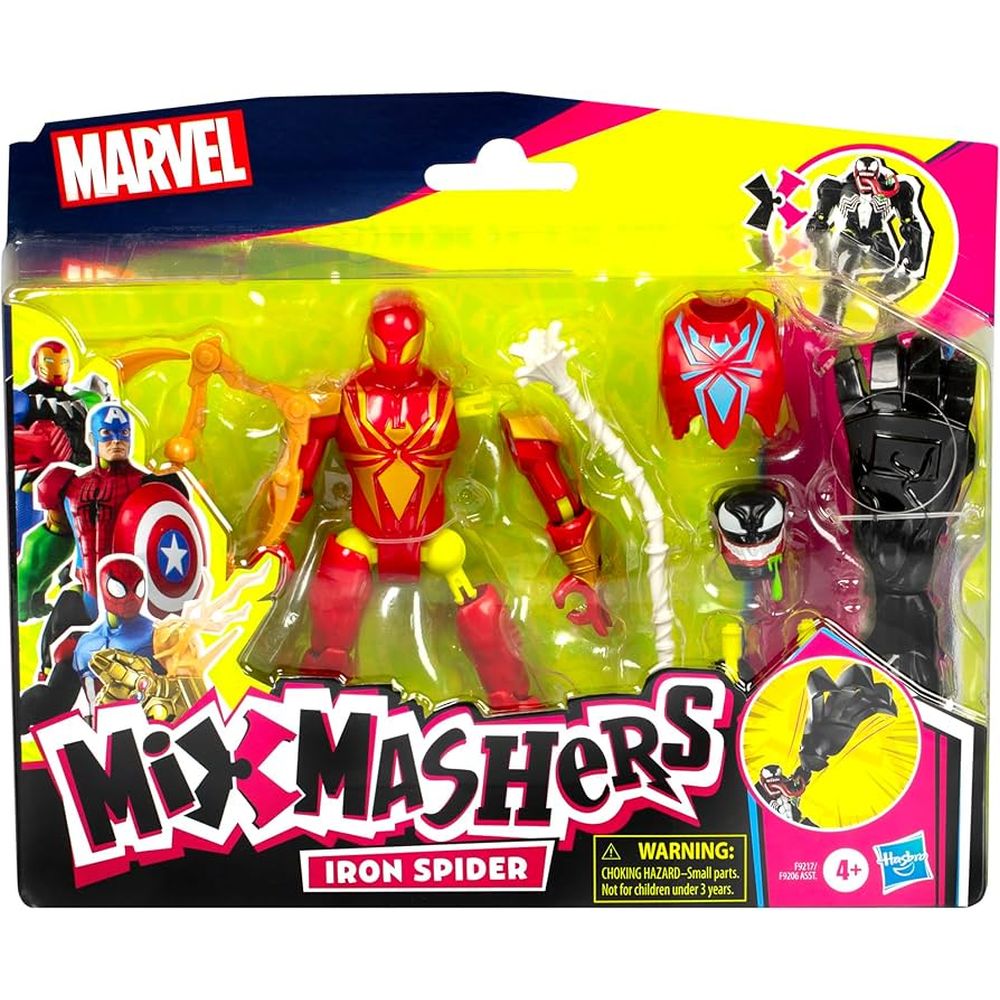 Mix Mashers Spider-Man Deluxe Figure Assortment (6)