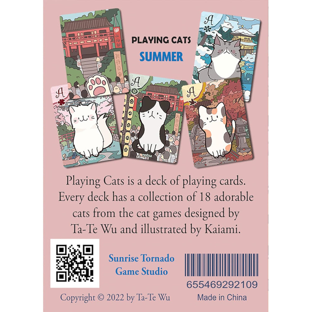 Playing Cats - Summer