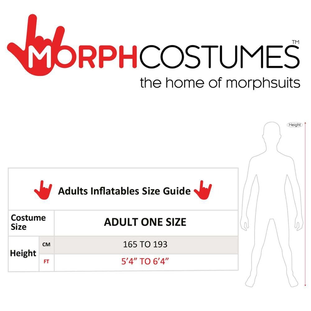 Costume Inflatable Man-Eating Shark Adult Standard Size