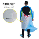 Costume Inflatable Man-Eating Shark Adult Standard Size