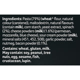 Continental Sensations Pasta & Sauce Spinach Bacon & Three Cheese 91g