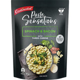 Continental Sensations Pasta & Sauce Spinach Bacon & Three Cheese 91g