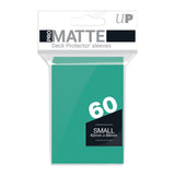 Ultra Pro: UP84152 PRO-Matte 60ct Small Deck Protector sleeves: Aqua
